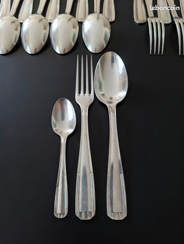 Ménagère Alfenide/Christofle 36 Pièces – Métal Argenté, Fabrication Française 1920-1949