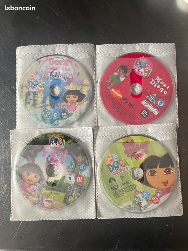 Lot DVD Dora The Explorer (image 1)