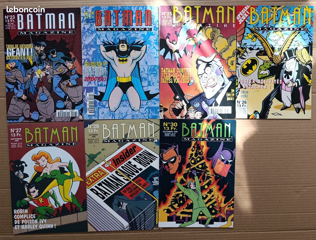 Lot de 37 albums Batman magazine 1994-1996 (image 3)