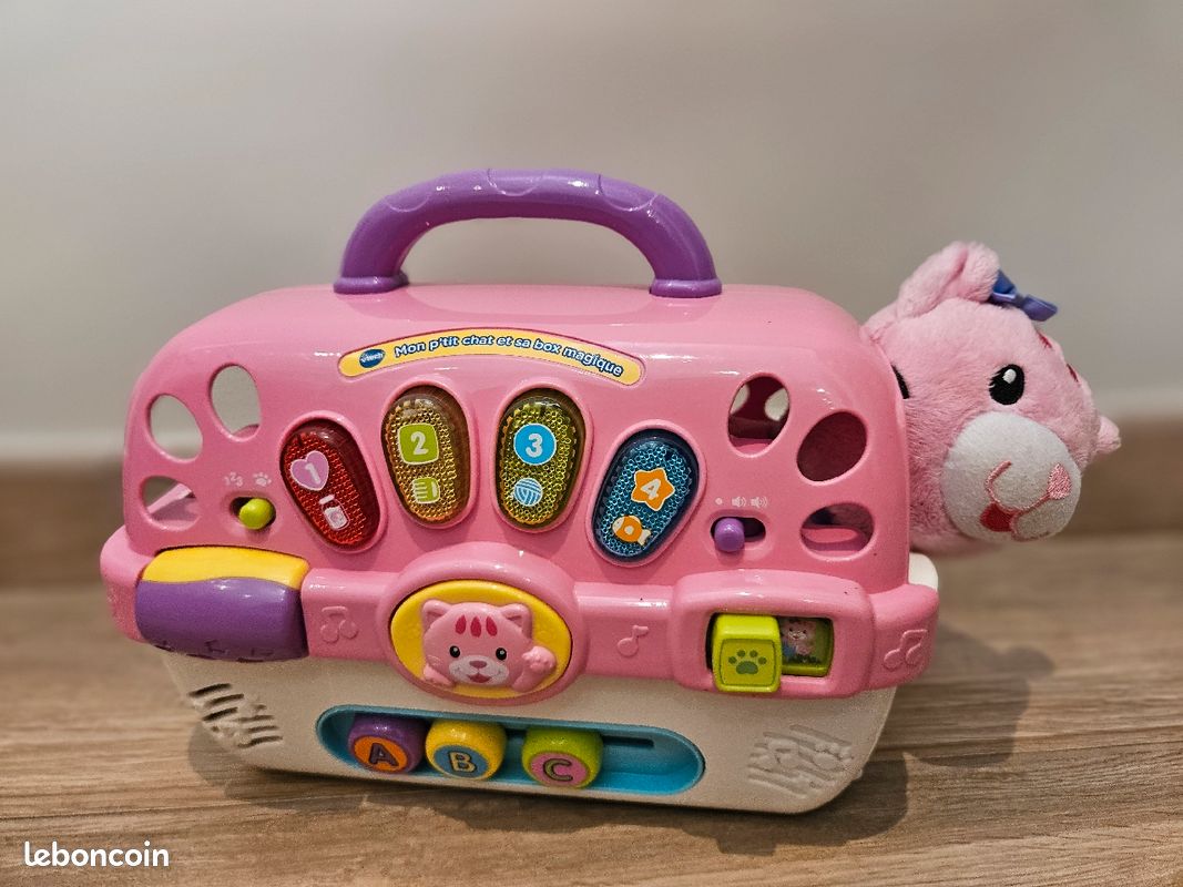 Petit chat et sa box magique Vtech Jeux Jouets