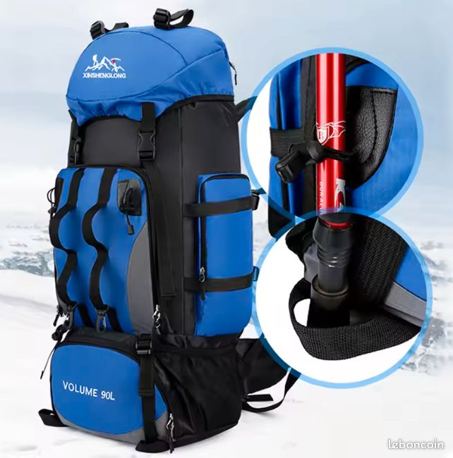 Sac de randonnée 90 litres : idéal pour voyages longue durée