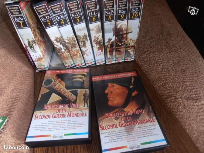 COFFRET K7 VHS ENCYCLOPEDIE 2em GUERRE MONDIALE (image 3)