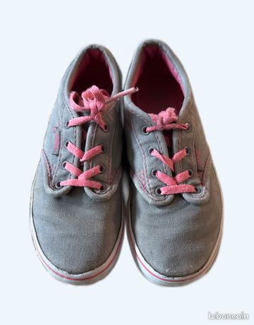 vans grise et rose