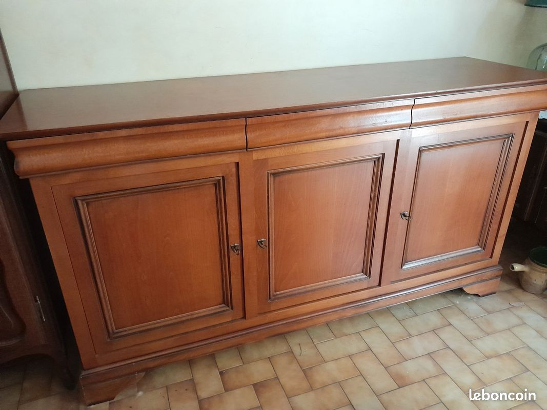 Buffet enfilade bois massif (image 1)