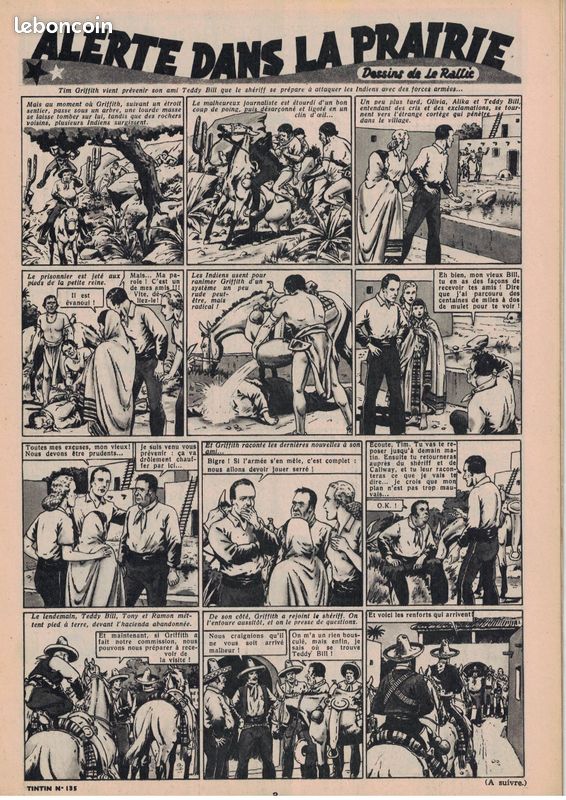 Journal Tintin 135 de 1951 (image 3)