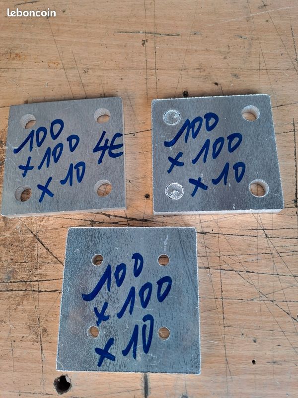 8 plaques alu (image 1)
