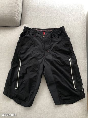 Cuissard De Cycliste Short VTT Femme GORE WEAR C5 Trail Light - Coupe Slim Gris/Noir - 2 Poches Zippées Taille 34 Vêtement Cyclisme Femme Gore