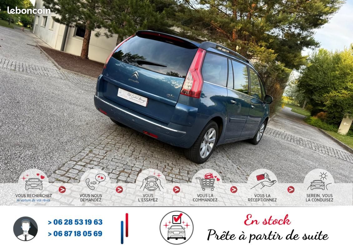 Citroën C4 Picasso Grand 1.6 HDi 112cv Exclusive *Ct Révision Kit Distribution Ok*Véhicule Sous G... (image 11)
