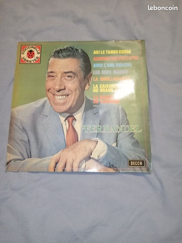 Vinyle 33 tour style variété française (image 1)