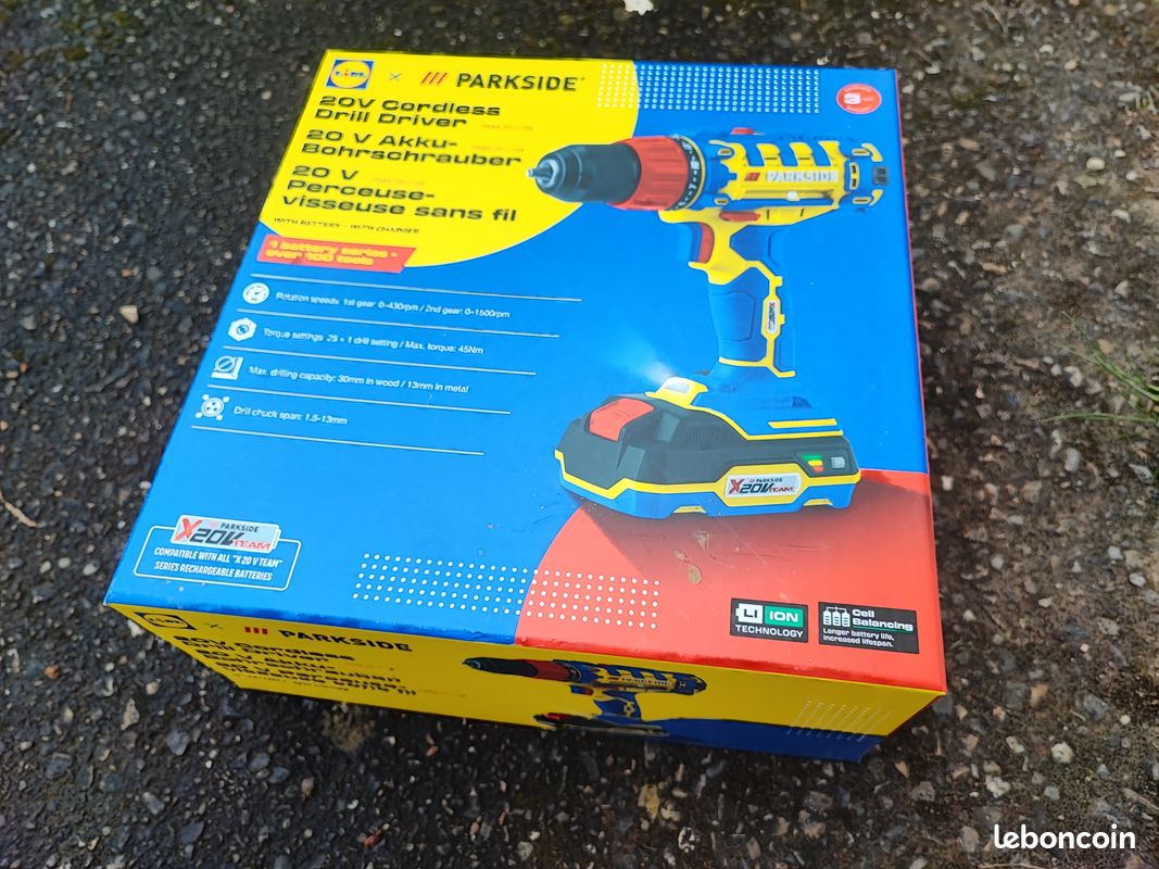 Perceuse Parkside Collector NEUVE (image 2)