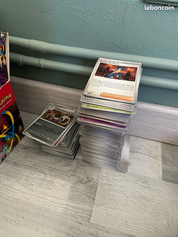 Gros lot de 2727 cartes co holo revers du bloque écarlate et violet (image 2)