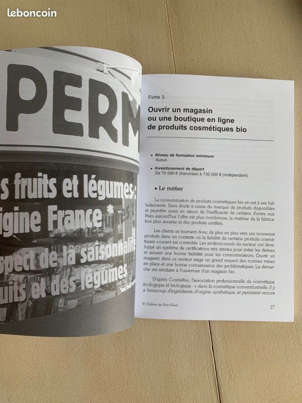 Livre Se lancer dans les métiers du bien-être, du zen et du bio (image 4)