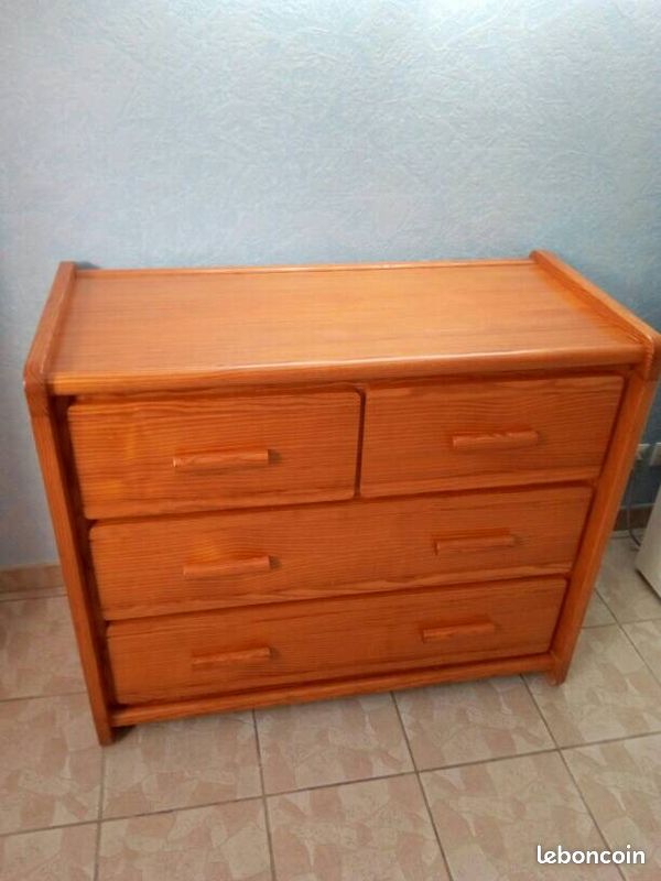 Commode Sauthon en pin (image 1)