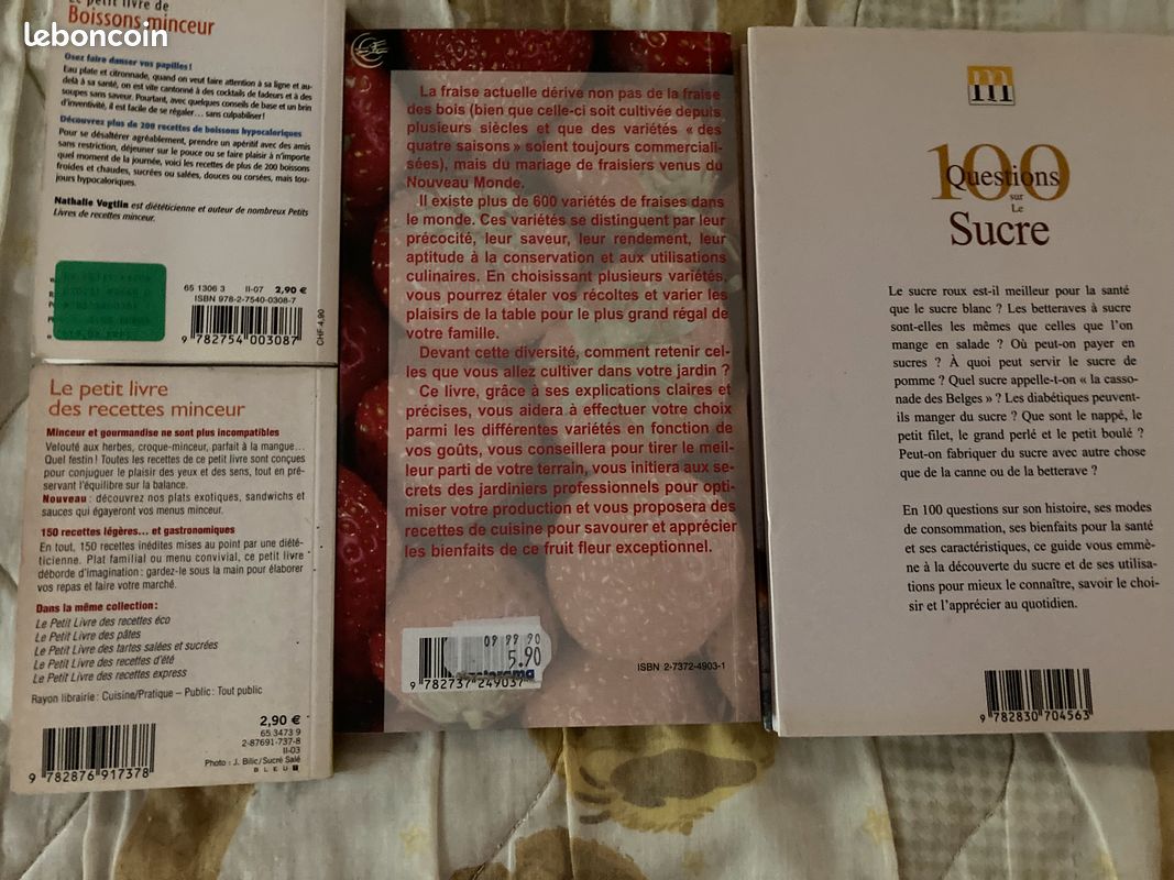 Lot 4 livres (image 1)