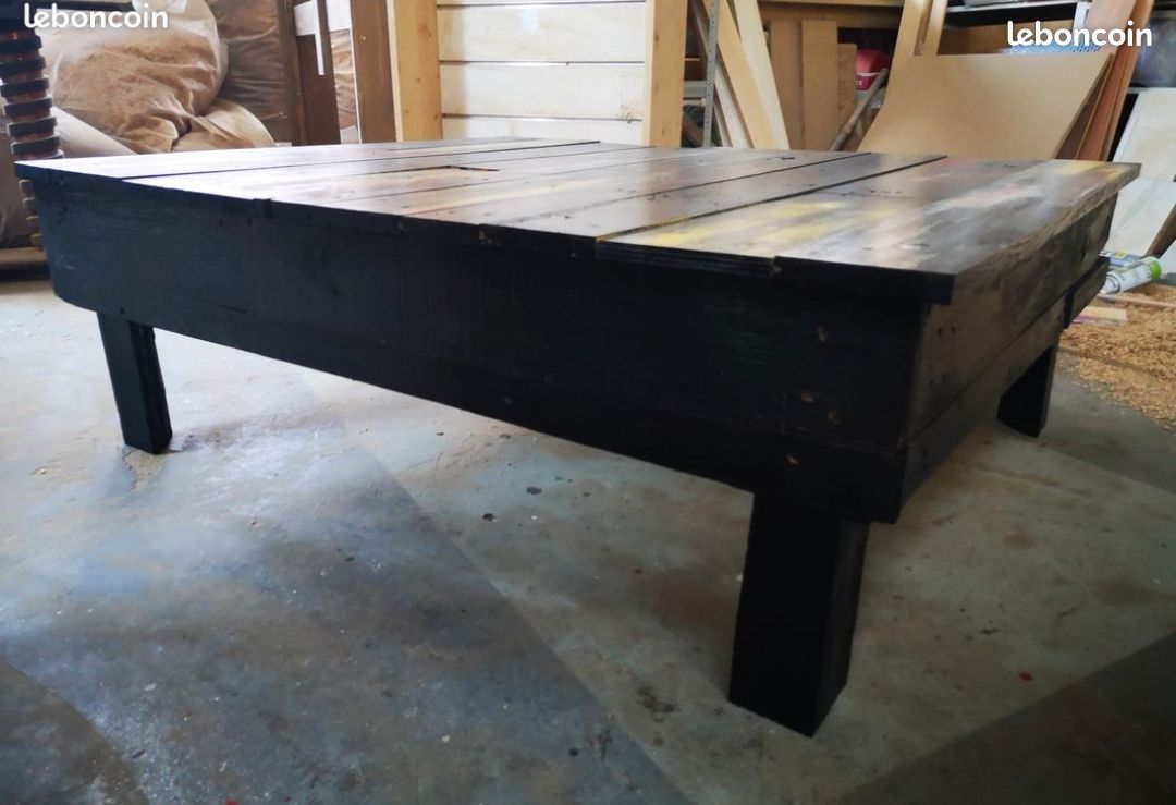 Grande table basse fait main (image 2)