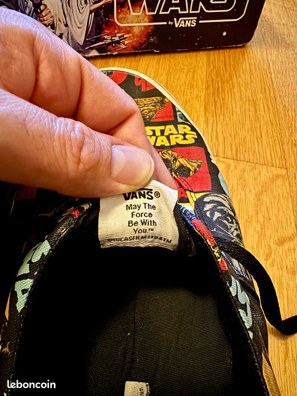 Vans Era Sac Vans Star Wars Vans By Board Gang Po Black Παιδικό