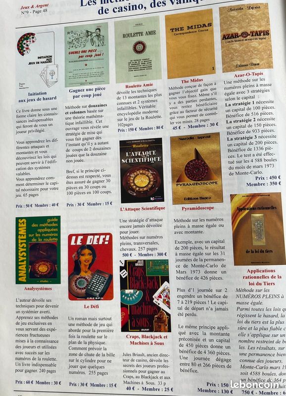 La Grande Initiation aux Phénomènes du Hasard appliqués au Jeu (image 3)