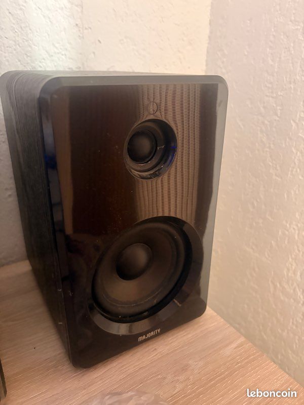 Majority D40 Enceinte hifi Bluetooth stéréo avec ampli (image 4)