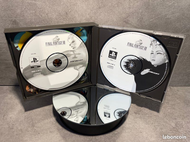 Jeu PlayStation 1 Final Fantasy VIII - Version Complète FR - Très Bon état
