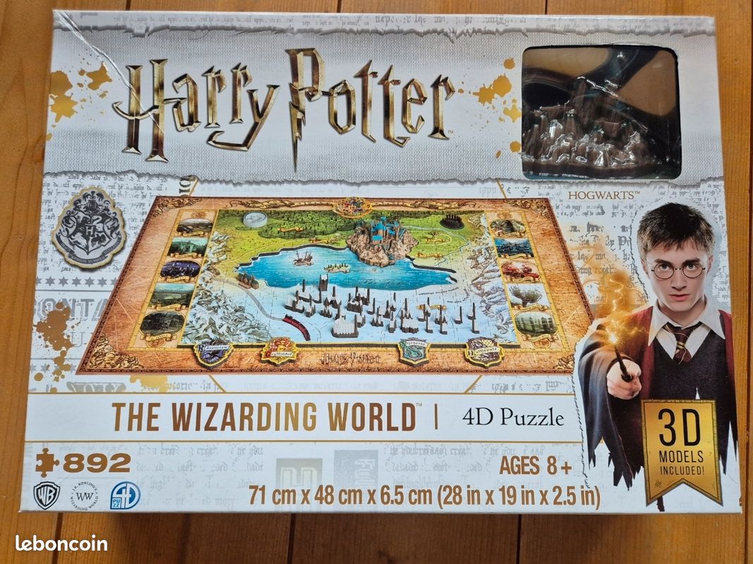 Puzzle 4D Harry Potter The wizarding world (image 1)