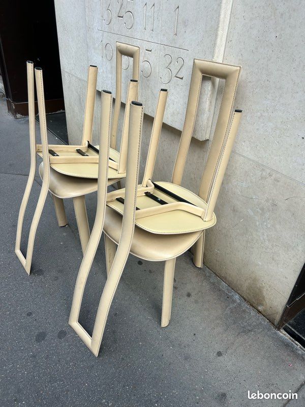 Chaises design cuir (image 3)