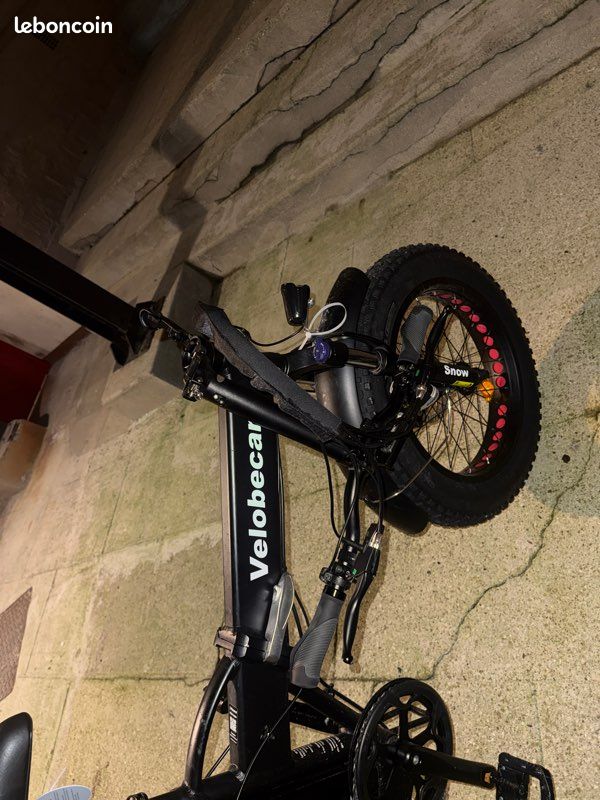 Vélo électrique Fatbike Velobecane Snow – état neuf (image 4)