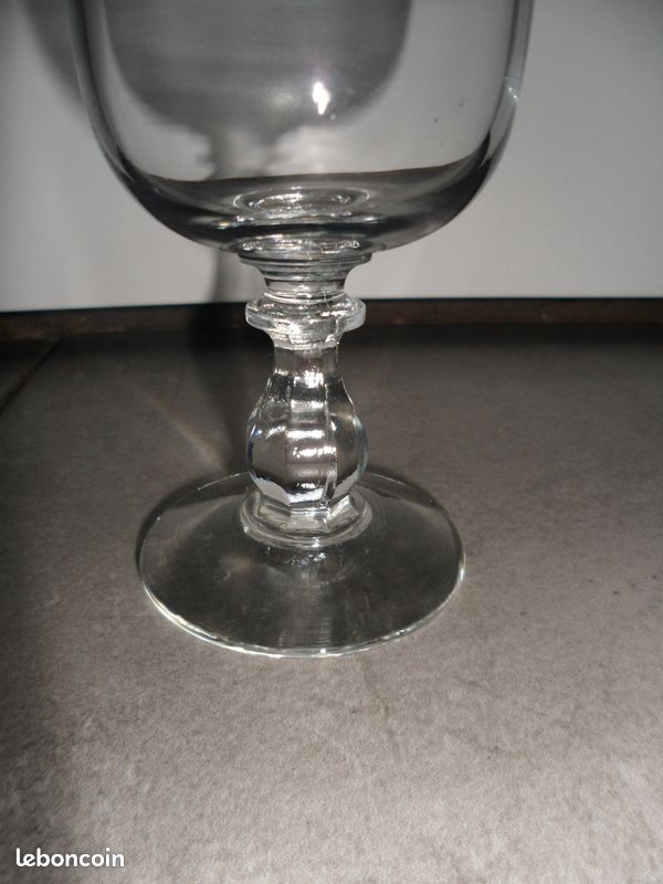 1 verres à pied NEUF Bière du Démon Années 90 Vintage vase ou pot à crayons (image 5)