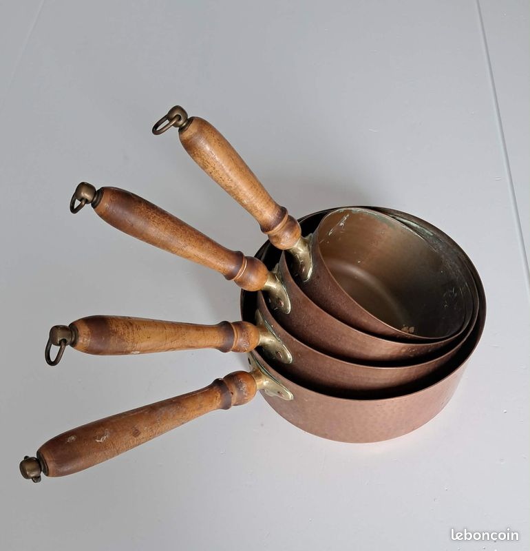 Casseroles en cuivre (image 2)