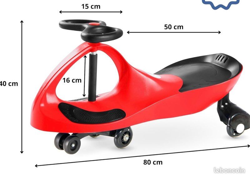 Didicar porteur automoteur - rouge (image 1)
