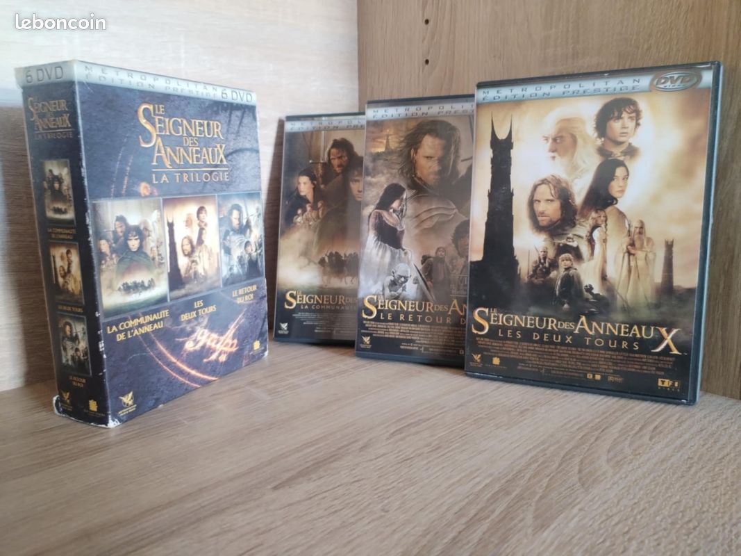 6 DVD -La Trilogie Le Seigneur des Anneaux-Edition Prestige- (image 5)