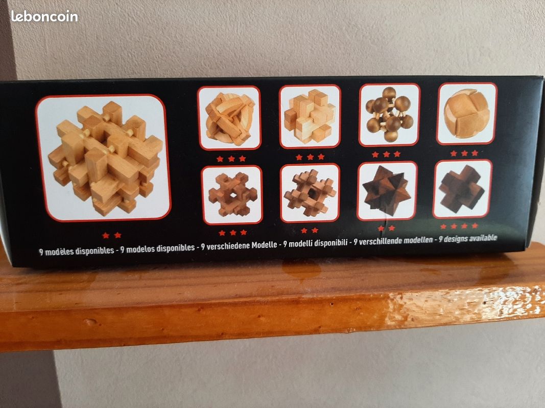 Coffret de 3 casse-tête en bois (image 2)