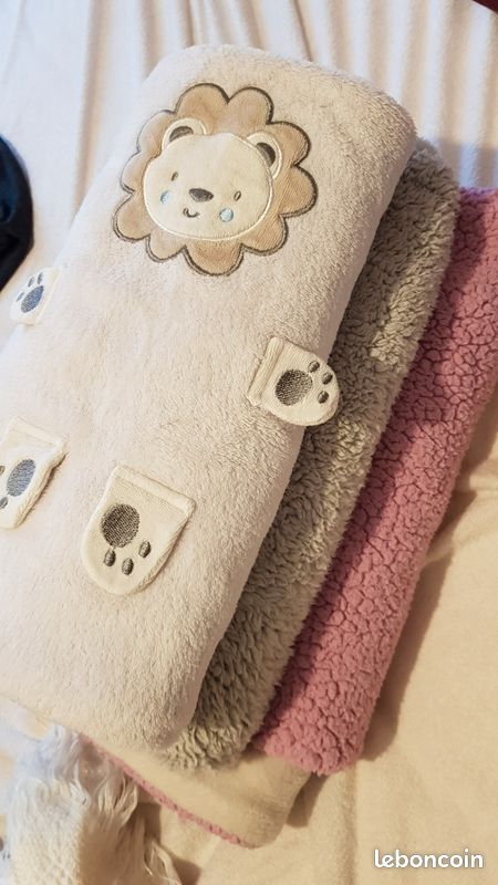 2 Couvertures bébé (image 1)
