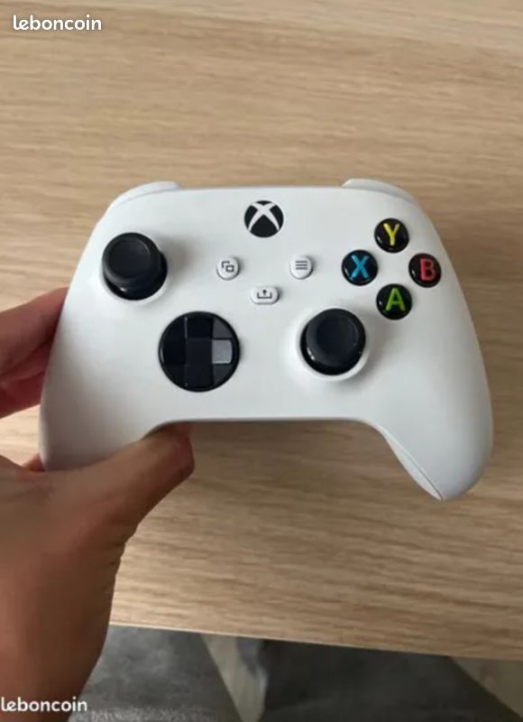 Manette Xbox One Translucide Verte Et Blanche – 1ère Génération, Neuve Sous Blister