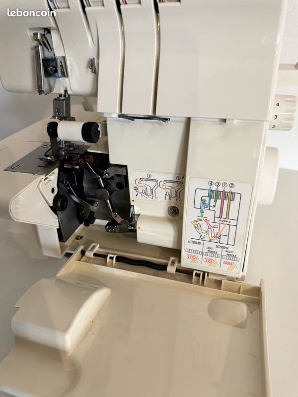 Surjeteuse Singer 14SH644 Ultralock 4 fils avec pédale (image 9)