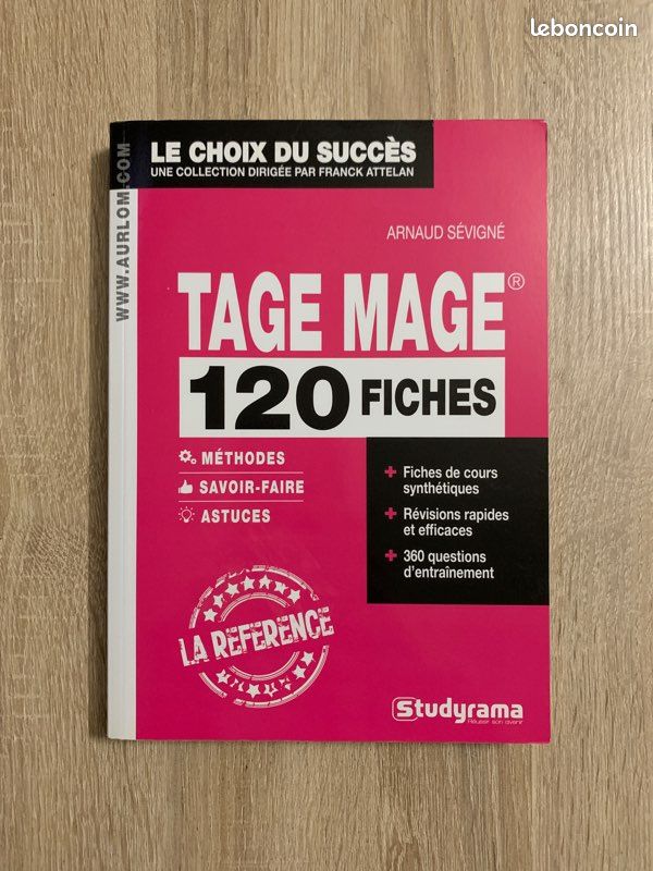 Tage mage 120 fiches - Arnaud Sévigné (image 1)