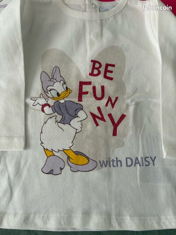 3 teeshirts Disney 18 mois neuf (image 2)