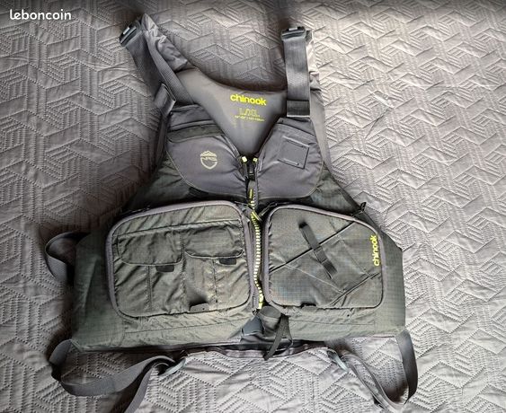 Gilet De Pêche Utilitaire Nemrod – Taille L – Fabriqué Au Canada – Occasion