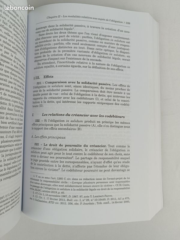 Traité de droit civil - les obligations - Jérôme François (image 9)