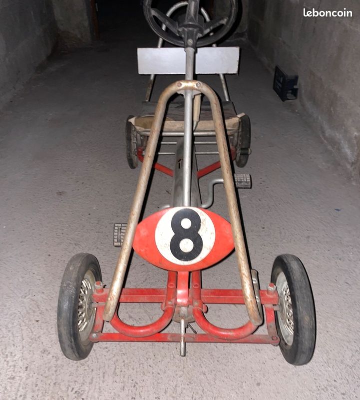 Kart à pédales et vitesse vintage (image 3)