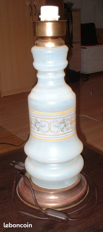 Lampe en patte de verre (image 1)