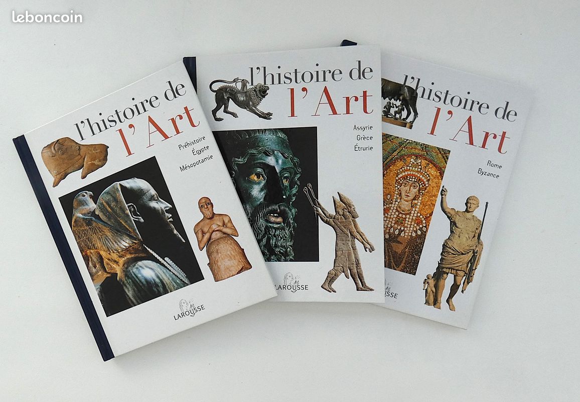 3 beaux livres sur l’histoire de l’Art, neufs, de la préhistoire à Byzance en passant par l’Egypte, la Mésopotamie, la Grèce, la Syrie, Rome . . (image 20)