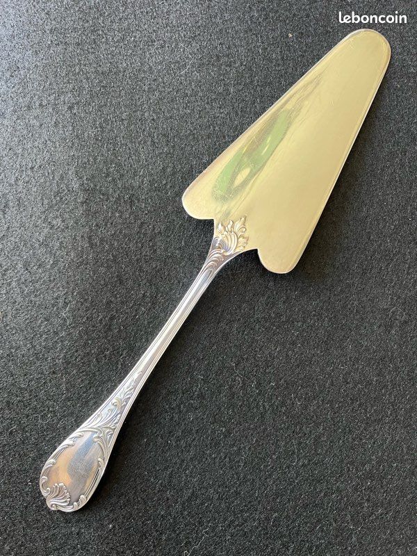 Pelle à Tarte Christofle Modèle Perles - Métal Argenté, 26cm, Occasion