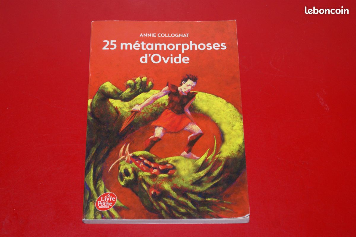 LIVRE 25 METAMORPHOSES D'OVIDE de ANNIE COLLOGNAT (image 1)