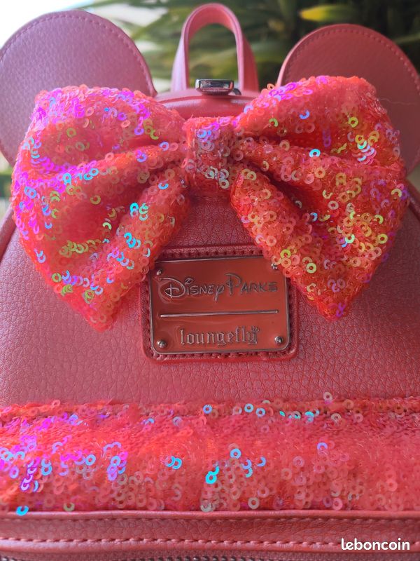 Sac Loungefly disney rose corail ariel (image 3)