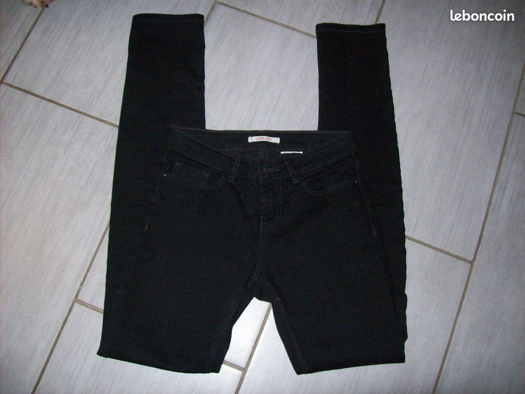 Jean noir camaieu taille 36 (image 1)