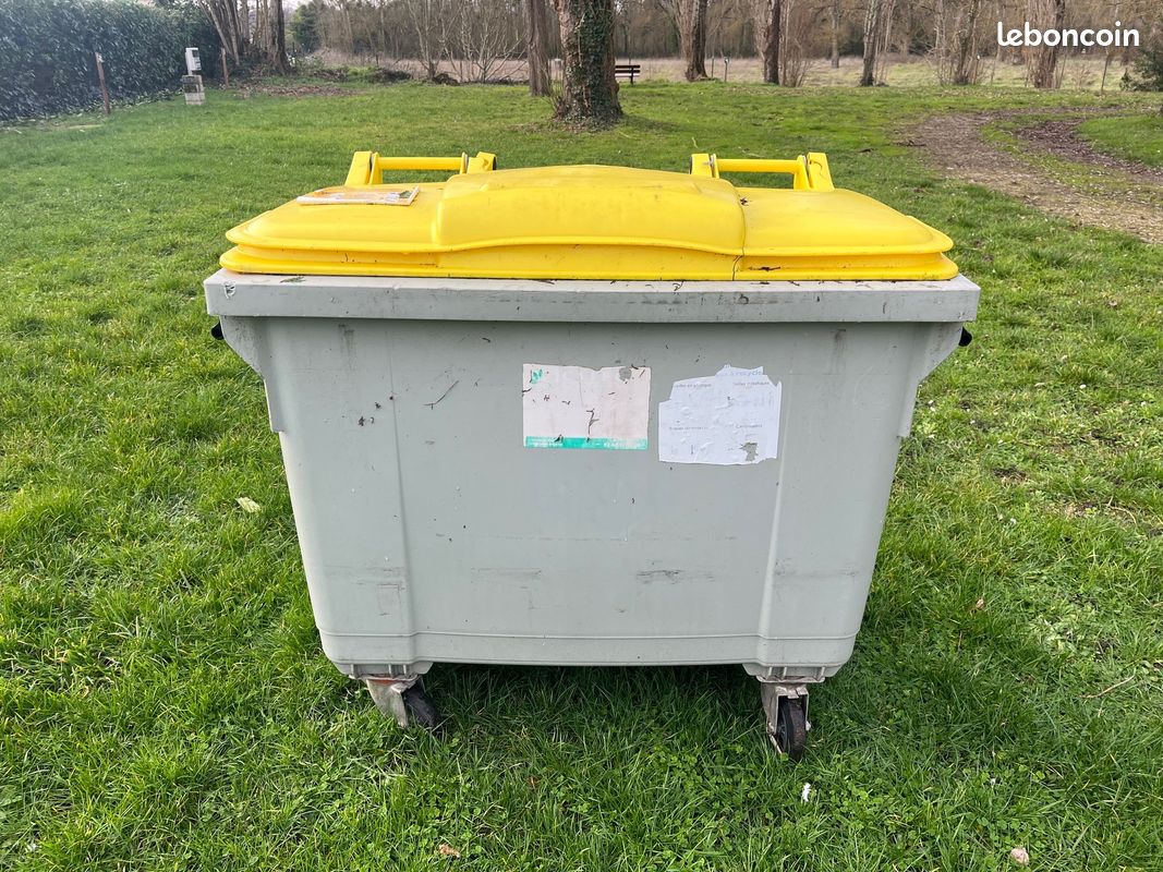 Conteneur Jaune 660 litres (image 1)