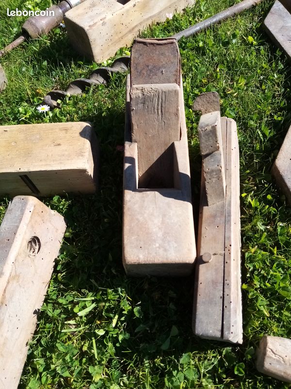 Divers Outils à bois anciens à l'unité ou en lot (image 5)