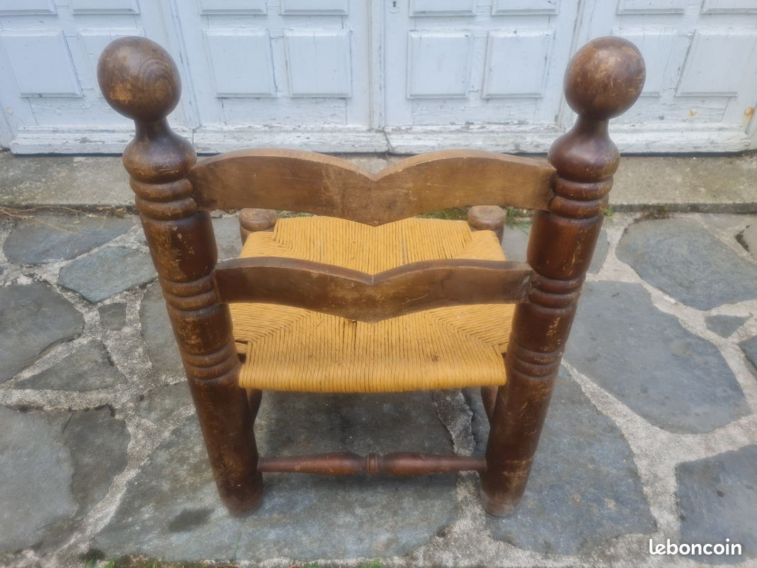 Chaise enfant en bois massif (image 2)