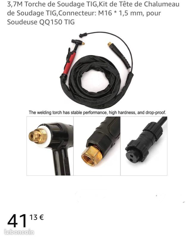Torche tig acdc M16 (image 1)