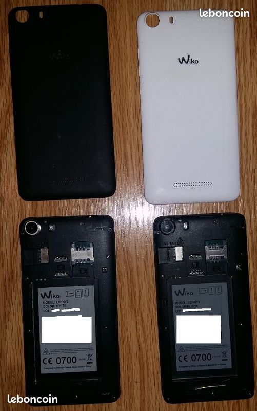 Wiko LENNY 2 pour pièces Noir et un blanc (image 1)